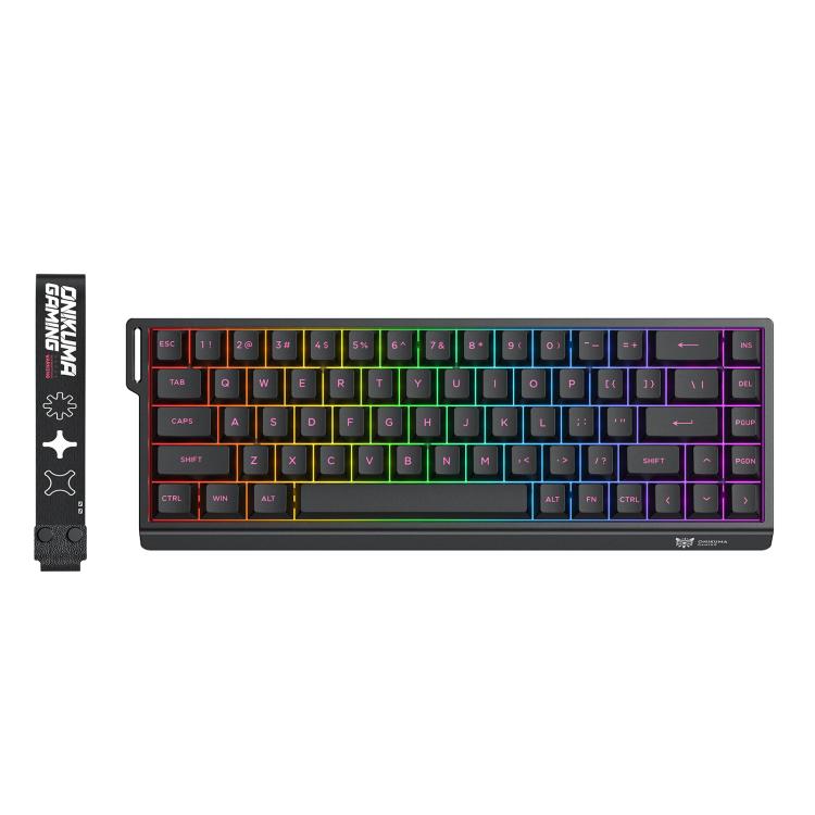 ONIKUMA MT603 68 Keys RGB Tri-mode Magnetic Switch Gaming Keyboard, MT603