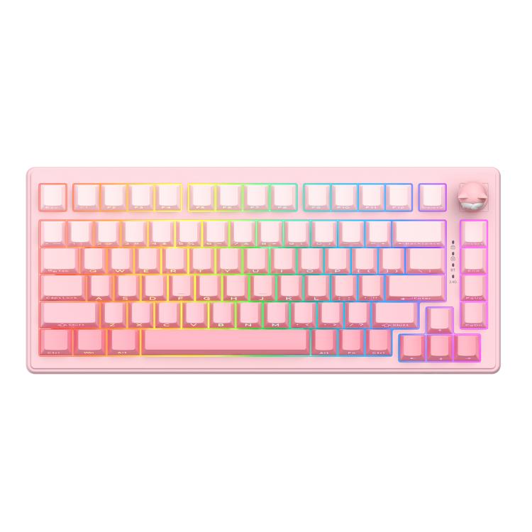ONIKUMA MT707 82 Keys RGB Tri-mode Mechanical Gaming Keyboard