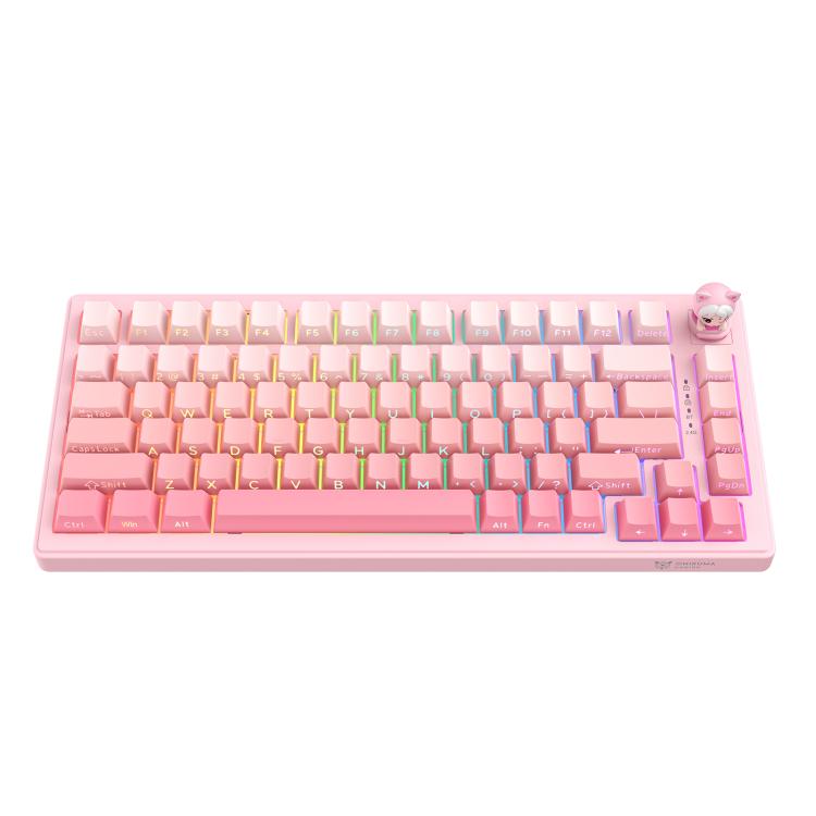 ONIKUMA MT707 82 Keys RGB Tri-mode Mechanical Gaming Keyboard