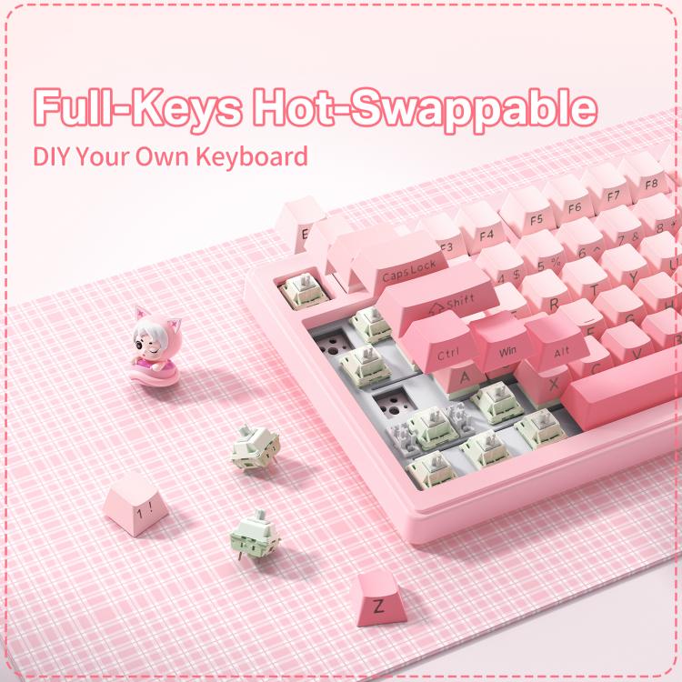 ONIKUMA MT707 82 Keys RGB Tri-mode Mechanical Gaming Keyboard