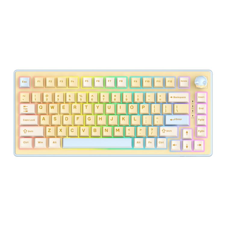 ONIKUMA MT707 82 Keys RGB Tri-mode Mechanical Gaming Keyboard