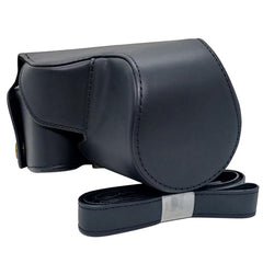 Full Body Vegan Leather Camera Case Bag with Strap, For Canon PowerShot SX50 HS