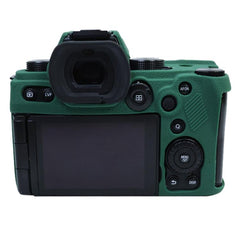 Litchi Texture Soft Silicone Protective Case, For Panasonic LUMIX DC-S5 II / DC-S5M2GK