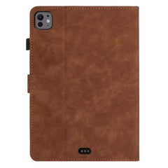Butterfly Loves Flowers Embossed Leather Smart Tablet Case, For iPad Air 11 2026 / 2025 / 2024, For iPad 2025 / 2022