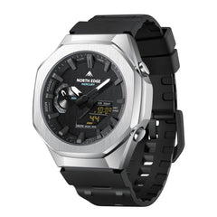 NORTH EDGE Mercury Outdoor Sports Zinc Alloy 5ATM Luminous Electronic Watch