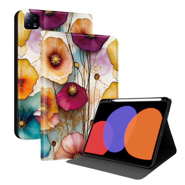 Painted Voltage Vegan Leather Smart Tablet Case with Pen Slot, For Xiaomi Pad 6
