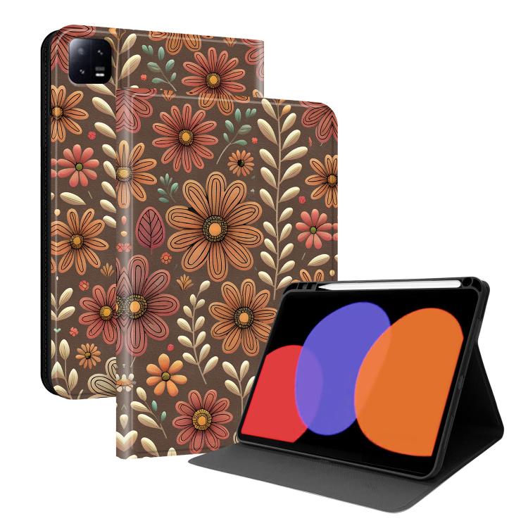 Painted Voltage Vegan Leather Smart Tablet Case with Pen Slot, For Xiaomi Pad 6