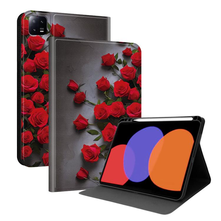 Painted Voltage Vegan Leather Smart Tablet Case with Pen Slot, For Xiaomi Pad 6