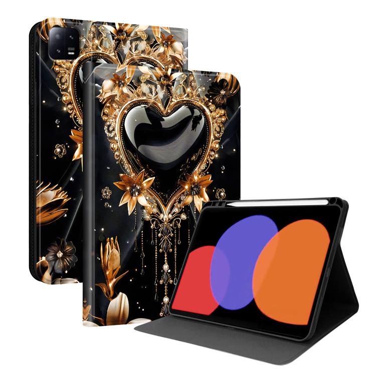 Painted Voltage Vegan Leather Smart Tablet Case with Pen Slot, For Xiaomi Pad 6