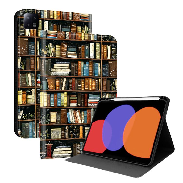 Painted Voltage Vegan Leather Smart Tablet Case with Pen Slot, For Xiaomi Pad 6