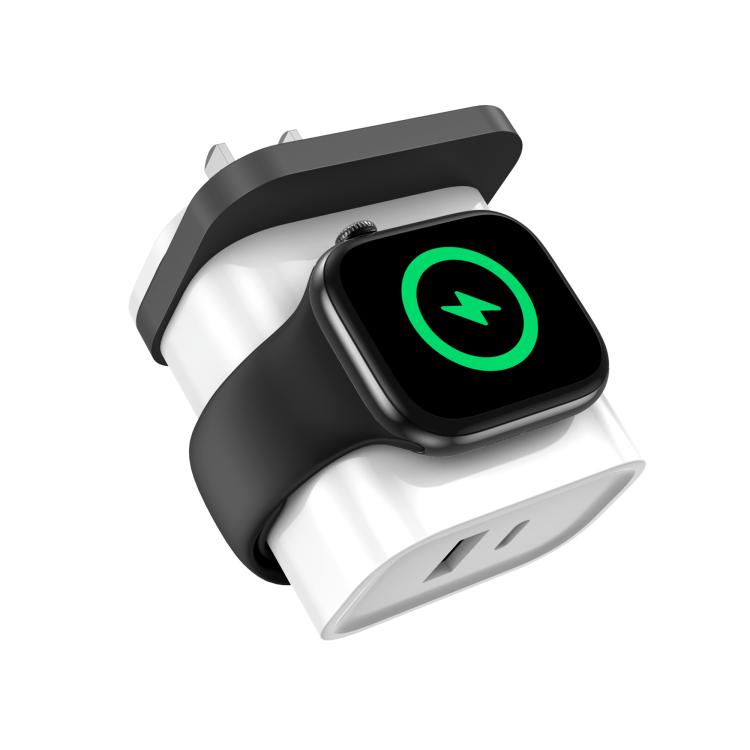 XL-16 3 in 1 20W USB + Type-C Multifunctional Charger For Apple Watch Wireless Charging Function,Plug: US Plug