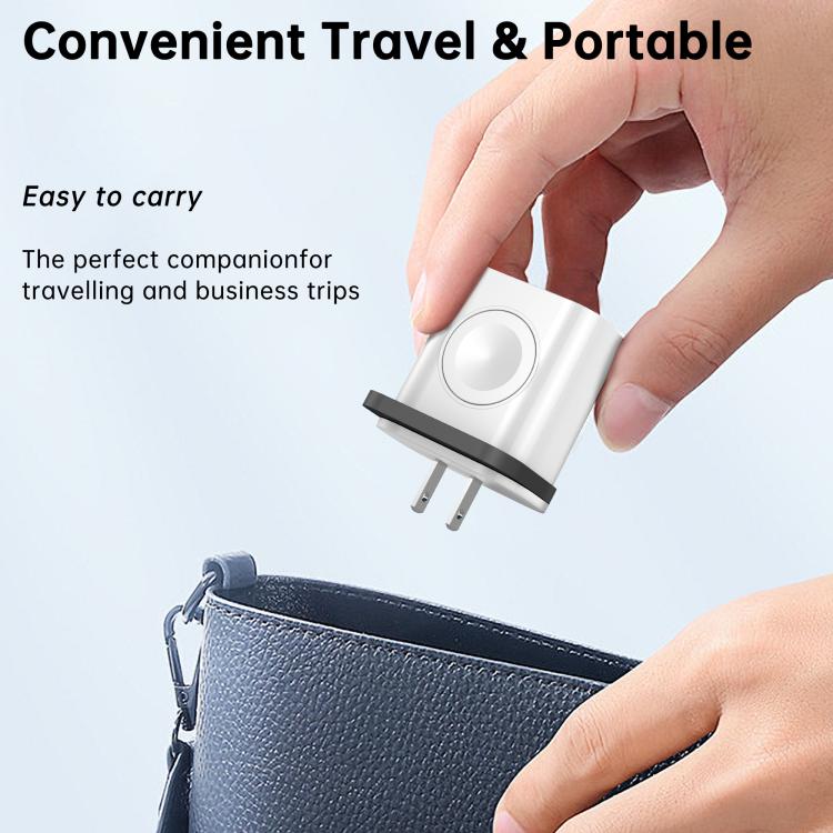 XL-16 3 in 1 20W USB + Type-C Multifunctional Charger For Apple Watch Wireless Charging Function,Plug: US Plug