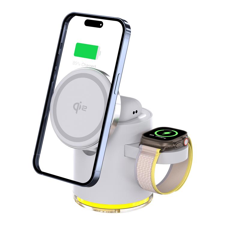 C16 25W 4 in 1 Multifunctional Folding Magnetic Wireless Charger