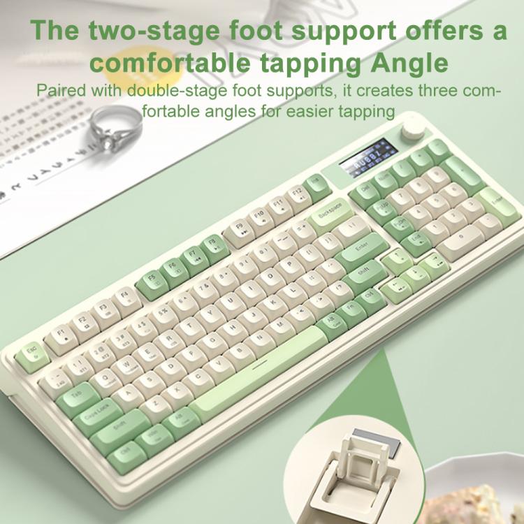 AULA S99 Pro 99 Keys Wired/2.4G/Bluetooth Three Model RGB Mechanical Keyboard