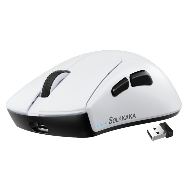 SOLAKAKA SM805 24000DPI 2.4GHz + BT + Wired Tri-mode Wireless Mouse, SM805