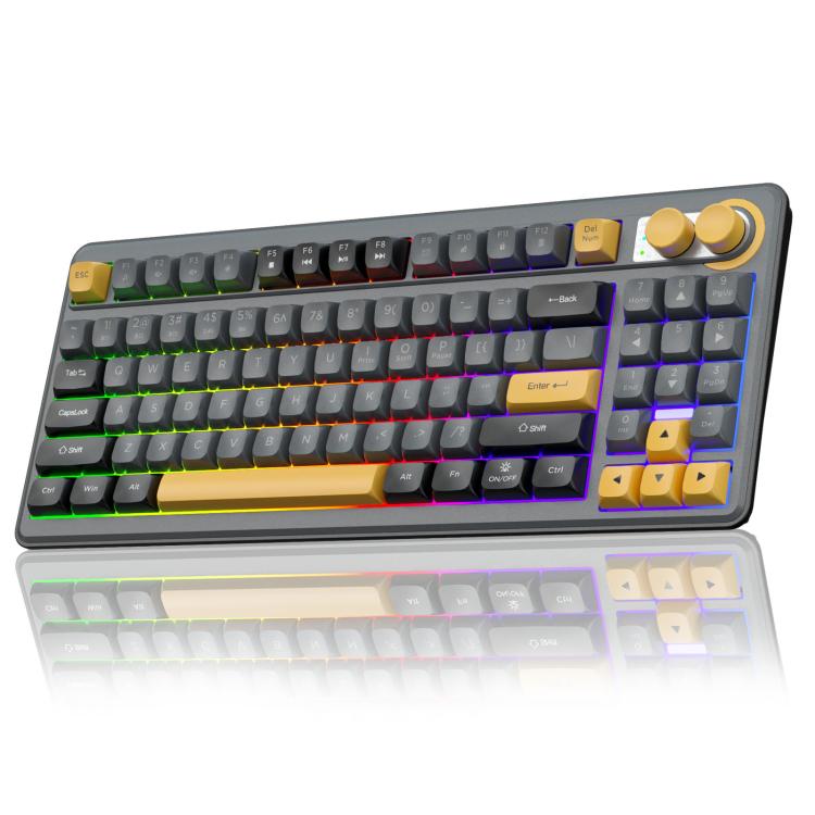 SOLAKAKA SK90 Tri-mode 90 Keys Wireless Silicone Keyboard