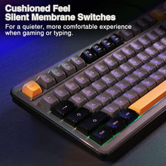 SOLAKAKA SK90 Tri-mode 90 Keys Wireless Silicone Keyboard