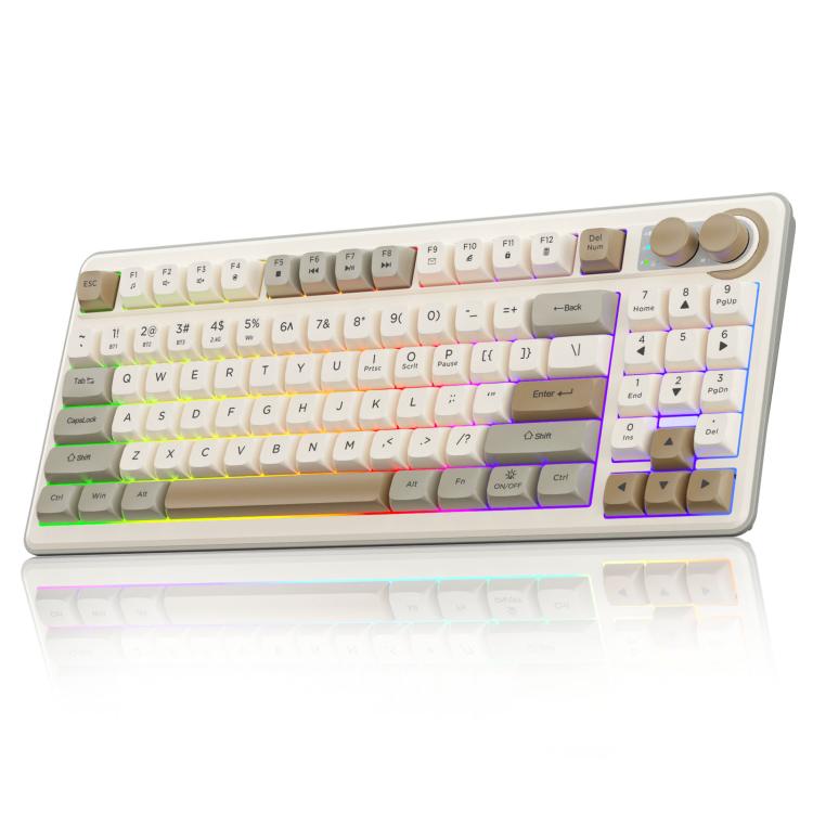 SOLAKAKA SK90 Tri-mode 90 Keys Wireless Silicone Keyboard