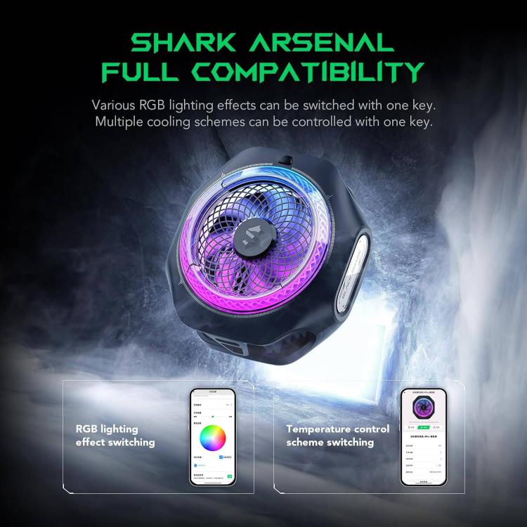 Black Shark Mag-Cooler 4 Pro 27W Magnetic Semiconductor Cooling Back Clip Phone Radiator, Mag-Cooler 4 Pro