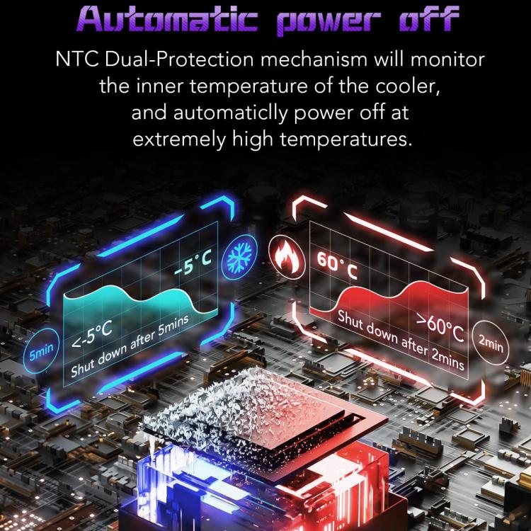 Black Shark Fun-Cooler 3 Pro 20W Semiconductor Cooling Back Clip Phone Radiator, Fun-Cooler 3 Pro