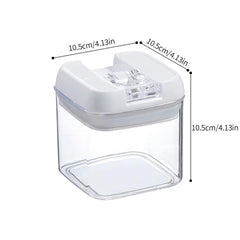 Food-Grade Moistureproof Sealed Storage Containers for Grains and Cereals, 500ML, 800ML, 1200ML, 7pcs/Set