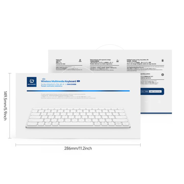 DUX DUCIS LK mini Series Universal Aluminum Alloy Wireless Keyboard, LK mini Series