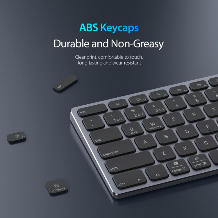 DUX DUCIS LK mini Series Universal Aluminum Alloy Wireless Keyboard, LK mini Series