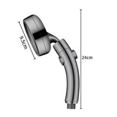 Adjustable Dua Use Overhead Handheld Pressurized Shower Head
