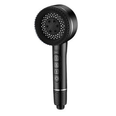 Multifunctional 4-Mode Powerful Turbocharged Water Purification Shower Head with One Button Water Stop Switch