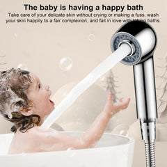 Two Setting Switchable Children Shower Head Bubble Spray Baby Shower Head
