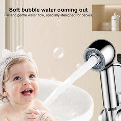 Two Setting Switchable Children Shower Head Bubble Spray Baby Shower Head