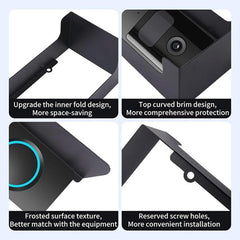 Ring Doorbell Rainproof Cover Metal Bracket Kit, FS-24116