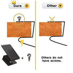 16 Pack Reusable Metal Universal Window Panel Fastener Hurricane-Resistant Plywood Mounting Clips, FS-2484