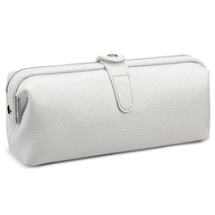 Convenient Washing Genuine Leather Makeup Tool Storage Bag
