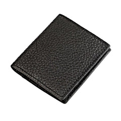 Buckle Storage Top-grain Cowhide Coin Purse