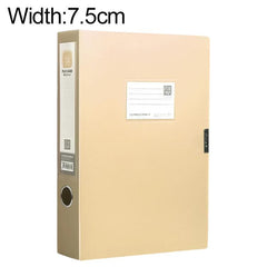 PP Thickened A4 Foldable File Storage Box, 7.5cm