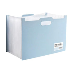 A4 Portable Multiple Compartments File Folder with Index Tabs