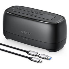 ORICO DD18C3 2.5 / 3.5 inch HDD / SSD SATA Single Bay Drive Docking Station, EU Plug, UK Plug, US Plug