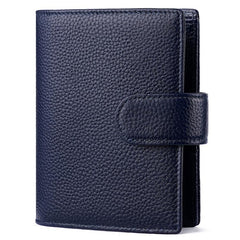 Litchi Pattern A7 Loose Leaf Notebook Passport Holder