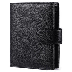 Litchi Pattern A7 Loose Leaf Notebook Passport Holder