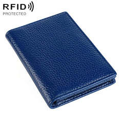 KB150 RFID Anti-theft Genuine Leather Business Card Bag