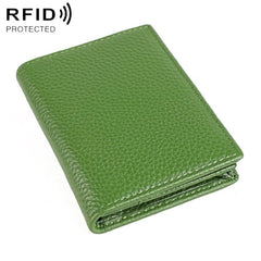 KB150 RFID Anti-theft Genuine Leather Business Card Bag