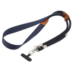 Polyester Rope Spliced Adjustable Crossbody Phone Lanyard