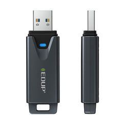 EDUP EP-AX1678 WiFi 6E USB Tri-band Mini Wireless Network Adapter, EP-AX1678