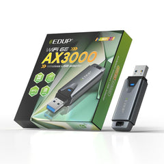 EDUP EP-AX1678 WiFi 6E USB Tri-band Mini Wireless Network Adapter, EP-AX1678