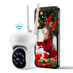 K21 1080P 360-degree Panoramic Waterproof Surveillance Camera, K21