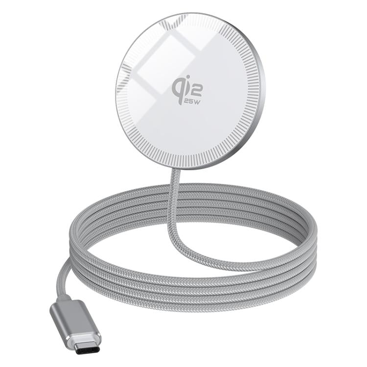 QI2 25W USB-C / Type-C Interface Portable Magnetic Wireless Charger