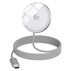 QI2 25W USB-C / Type-C Interface Portable Magnetic Wireless Charger