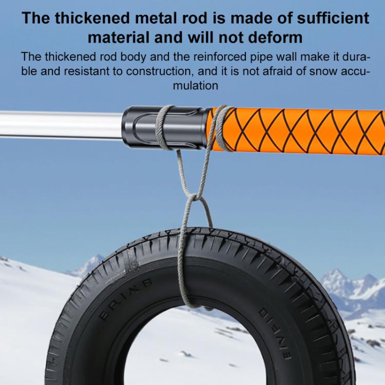 SUITU ST-3984 Multi-Functional 360 Degree Rotation Detachable and Retractable Snow Shovel Snow Brush