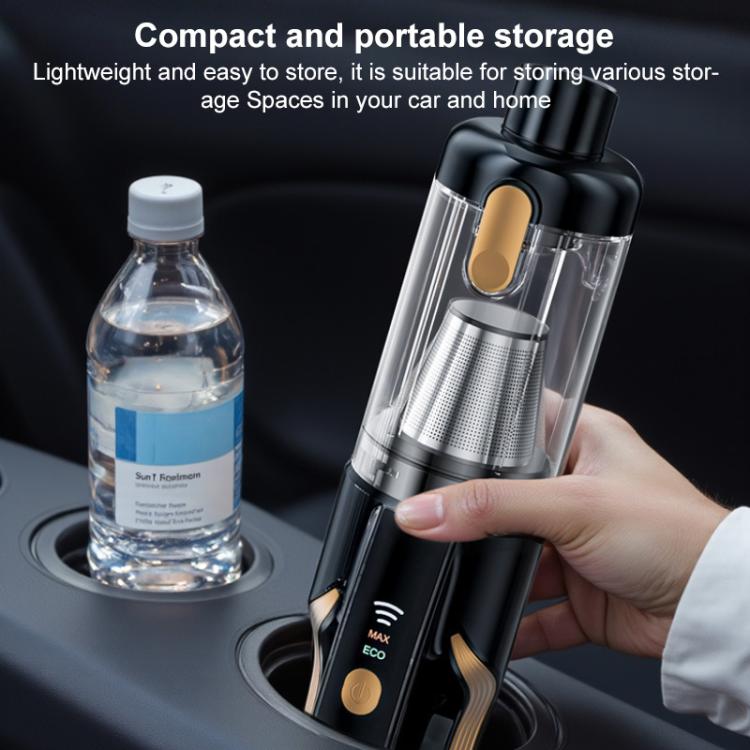SUITU ST-128Plus 6000mAh Wireless Mini Handheld Blow Suction Combo Car Vacuum Cleaner